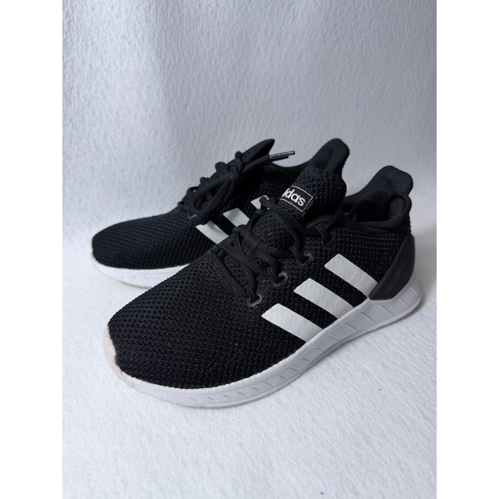 Adidas Questar Flow NXT Black White Mesh Running Shoes Kids 4.5 Women 6 FZ2957 - Picture 11 of 13